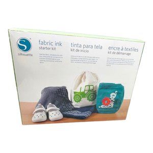 Fabric Ink Starter Kit by Silhouette New In Box Sealed